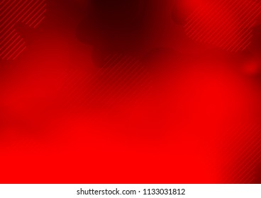 Light Red vector template with repeated sticks. Glitter abstract illustration with colored sticks. The template can be used as a background.