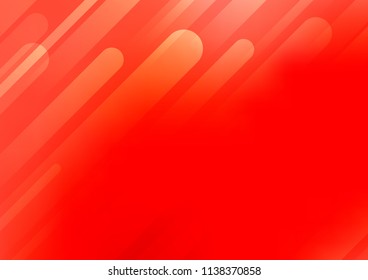 Light Red vector template with repeated sticks. Decorative shining illustration with lines on abstract template. The pattern can be used for busines ad, booklets, leaflets