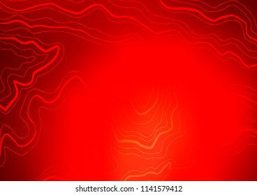 Light Red vector template with repeated sticks. Lines on blurred abstract background with gradient. The pattern can be used for websites.