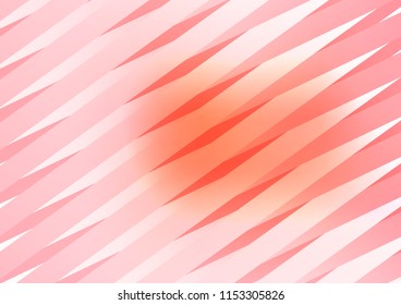 Light Red vector template with repeated sticks. Modern geometrical abstract illustration with staves. Best design for your ad, poster, banner.