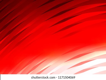 Light Red vector template with repeated sticks. Glitter abstract illustration with colored sticks. The pattern can be used for busines ad, booklets, leaflets