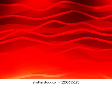 Light Red vector template with repeated sticks. Glitter abstract illustration with colored sticks. Smart design for your business advert.