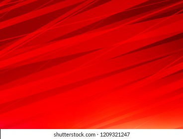 Light Red vector template with repeated sticks. Modern geometrical abstract illustration with staves. The pattern can be used as ads, poster, banner for commercial.