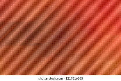 Light Red vector template with repeated sticks. Glitter abstract illustration with colored sticks. The pattern for ad, booklets, leaflets.