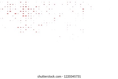 light Red vector template with repeated sticks. Decorative shining illustration with lines on abstract template. The template can be used as a background.