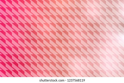 Light Red vector template with repeated sticks. Glitter abstract illustration with colorful sticks. Smart design for your business advert.