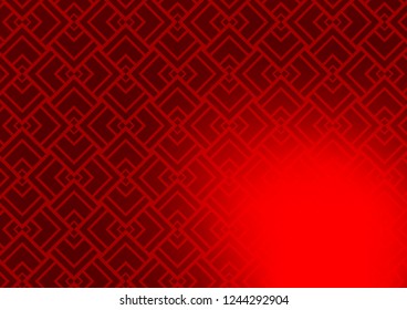 Light Red vector template with repeated sticks. Lines on blurred abstract background with gradient. Backdrop for TV commercials.
