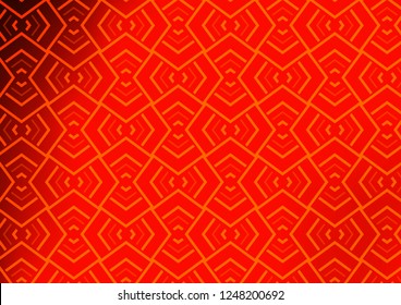 Light Red vector template with repeated sticks. Shining illustration with lines on abstract template. Smart design for your business advert.