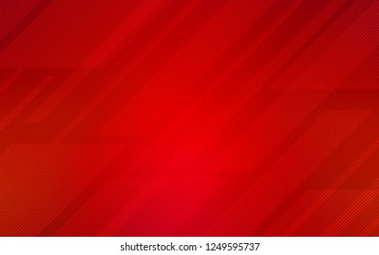 Light Red vector template with repeated sticks. Modern geometrical abstract illustration with Lines. Pattern for your busines websites.