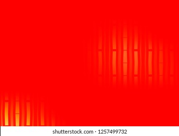 Light Red vector template with repeated sticks. Modern geometrical abstract illustration with staves. The template can be used as a background.