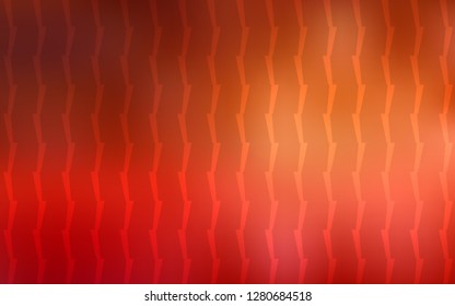 Light Red vector template with repeated sticks. Decorative shining illustration with lines on abstract template. Template for your beautiful backgrounds.