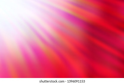 Light Red vector template with repeated sticks. Shining colored illustration with sharp stripes. Smart design for your business advert.