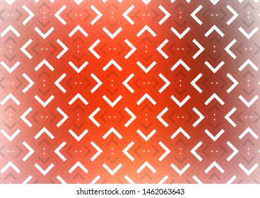 Light Red vector template with repeated sticks. Decorative shining illustration with lines on abstract template. The template can be used as a background.