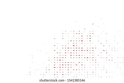 Light Red vector template with repeated sticks. Decorative shining illustration with lines on abstract template. Smart design for your business advert.