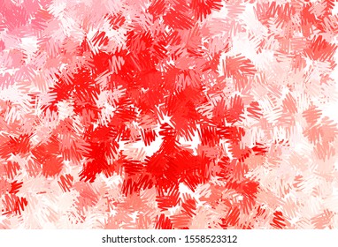Light Red vector template with repeated sticks. Glitter abstract illustration with colorful sticks. Pattern for your busines websites.