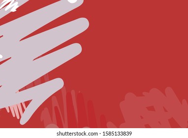 Light Red vector template with repeated sticks. Blurred decorative design in simple style with lines. Pattern for ads, posters, banners.
