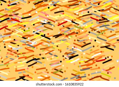 Light Red vector template with repeated sticks. Shining colored illustration with sharp stripes. Pattern for ads, posters, banners.