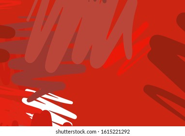 Light Red vector template with repeated sticks. Colorful shining illustration with lines on abstract template. Smart design for your business advert.