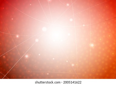 Light Red vector template with repeated sticks. Glitter abstract illustration with colorful sticks. Best design for your ad, poster, banner.