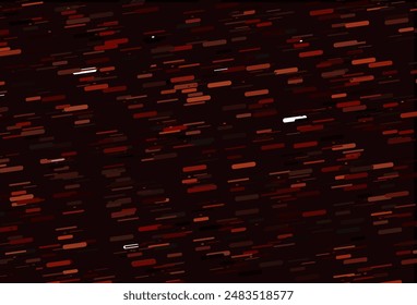 Light Red vector template with repeated sticks. Shining colored illustration with narrow lines. Best design for your ad, poster, banner.