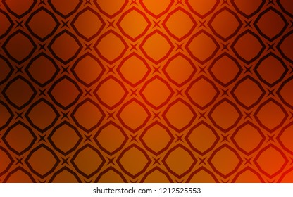 Light Red vector template with sky stars. Shining colored illustration with stars. Best design for your ad, poster, banner.