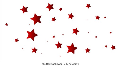 Plantilla de Vector rojo claro con estrellas celestes. Diseño decorativo borroso en estilo simple con estrellas. El patrón se puede utilizar para el año nuevo y folletos.