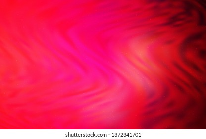 Light Red vector template with space stars. Shining colored illustration with bright astronomical stars. Pattern for futuristic ad, booklets.