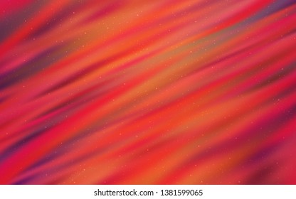 Light Red vector template with space stars. Shining illustration with sky stars on abstract template. Pattern for futuristic ad, booklets.