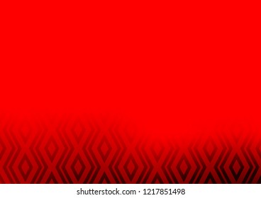 Light Red vector template with sticks, squares. Modern geometric abstract illustration with lines, squares. Pattern for business booklets, leaflets.