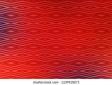 Light Red vector template with sticks, squares. Colorful illustration with lines, cubes on abstract template. Pattern for websites, landing pages.