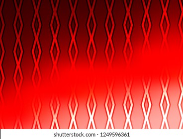 Light Red vector template with sticks, squares. Shining colorful illustration with lines, rectangles. Pattern for business booklets, leaflets.