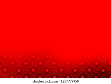 Light Red vector template with sticks, squares. Colorful decorative design in simple style with lines, rhombuses. Smart design for your business advert.