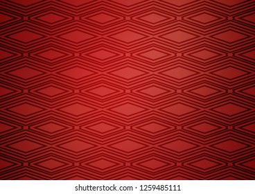 Light Red vector template with sticks, squares. Colorful illustration with lines, cubes on abstract template. Smart design for your business advert.