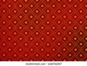 Light Red vector template with sticks, squares. Modern geometric abstract illustration with lines, squares. Smart design for your business advert.