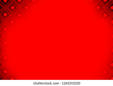 Light Red vector template with sticks, squares. Shining colorful illustration with lines, rectangles. Smart design for your business advert.