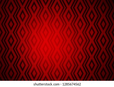 Light Red vector template with sticks, squares. Colorful lines, squares on abstract background with gradient. Best design for your ad, poster, banner.