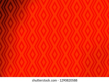 Light Red vector template with sticks, squares. Colorful lines, squares on abstract background with gradient. Pattern for business booklets, leaflets.