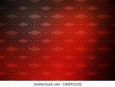 Light Red vector template with sticks, squares. Shining colorful illustration with lines, rectangles. Backdrop for TV commercials.