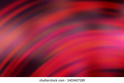 Light Red vector template with wry lines. Glitter abstract illustration with wry lines. A completely new template for your design.
