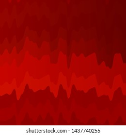 Light Red vector template with wry lines. Colorful illustration, which consists of curves. Design for your business promotion.