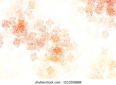 Light Red vector texture with abstract forms. Illustration with colorful gradient shapes in abstract style. Simple design for your web site.