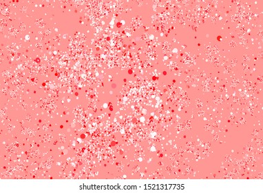 Light Red vector texture with abstract forms. Illustration with colorful gradient shapes in abstract style. Background for a cell phone.