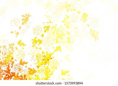 Light Red vector texture with abstract forms. Simple colorful illustration with abstract gradient shapes. Simple design for your web site.