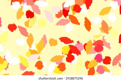 Light Red vector texture with abstract forms. Illustration with colorful gradient shapes in abstract style. Background for a cell phone.