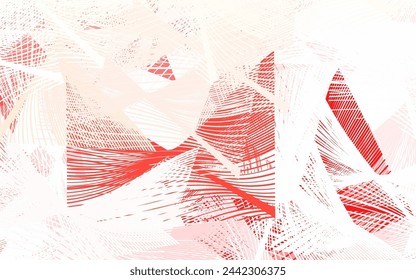 Rojo claro textura vectorial con formas abstractas. Diseño decorativo en estilo abstracto con formas aleatorias. Diseño moderno para su tarjeta de visita.