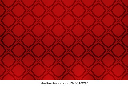 Light Red vector texture with beautiful stars. Glitter abstract illustration with colored stars. Pattern for websites, landing pages.