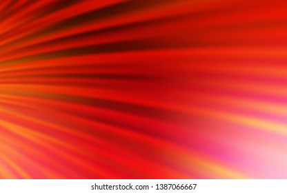Light Red vector texture with bent lines. A shining illustration, which consists of curved lines. Brand new design for your ads, poster, banner.