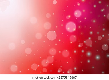 Textura vectorial de color rojo claro en estilo de cumpleaños. Un diseño colorido al estilo navideño con gradiente. Mejor diseño para un afiche de la universidad, pancarta.
