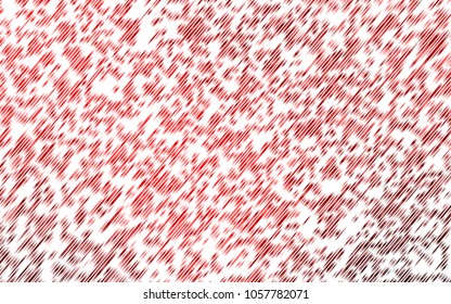 Light Red vector texture with colored lines. Blurred decorative design in simple style with lines. The pattern can be used for busines ad, booklets, leaflets