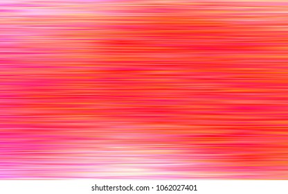 Light Red vector texture with colored lines. Lines on blurred abstract background with gradient. The template can be used as a background.